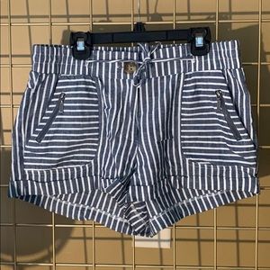 HeartSoul Linen Blend Shorts